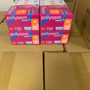 Gants vinyle Polysem – 2025